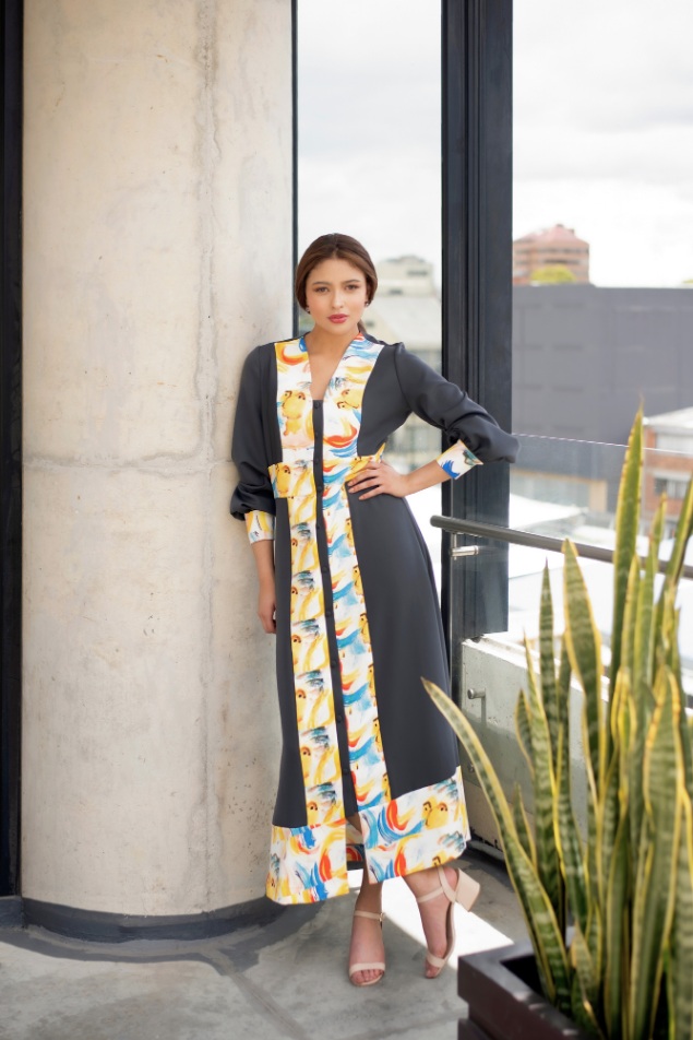 LONG MOROCCAN DRESS