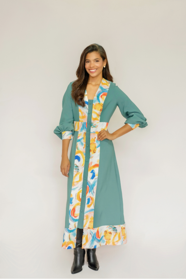 LONG MOROCCAN DRESS